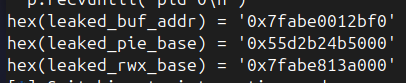 Leaked addresses