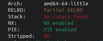 Binary protections of chal